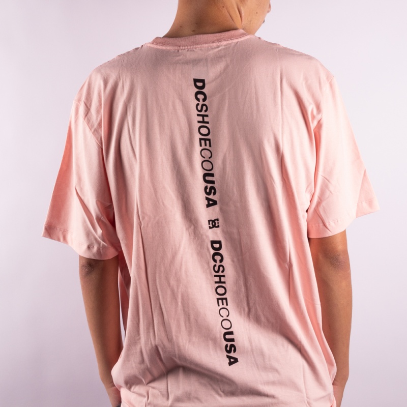 Camiseta Dc Shoes 2 Rosa